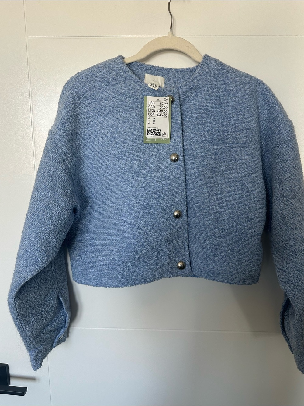 H&M Blue Coat